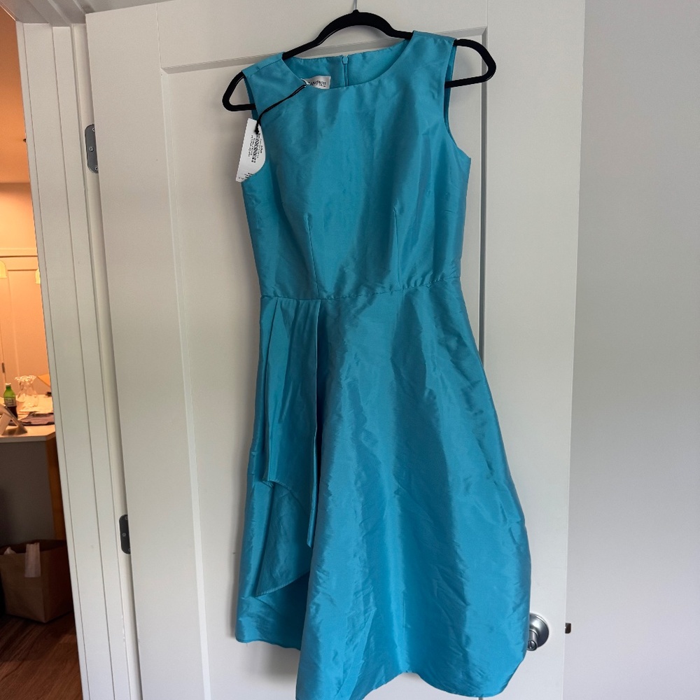 Sara Campbell Beverly dress NWT size 0 turquoise